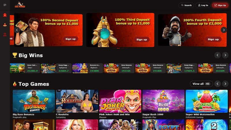 A look at mr jones casino promo code