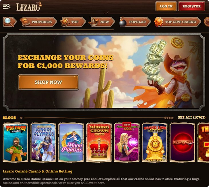 Casino lizaro in United Kingdom